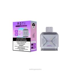 MOTI Go Pro vaina desechable perla negra helada V02Z97 MOTI Vape Review