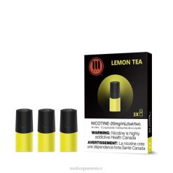 MOTI vainas clásicas Te de limón V02Z101 MOTI Vape México