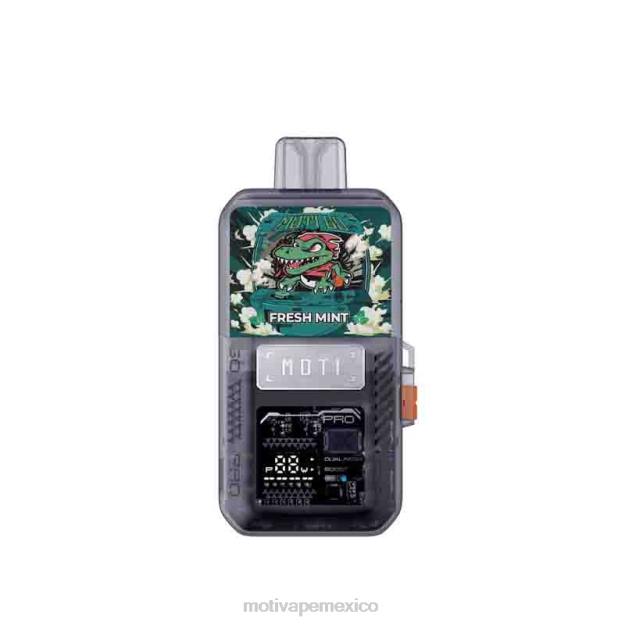 MOTI Go Pro dispositivo+pod desechable menta fresca V02Z80 MOTI Vape Recargable