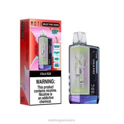 MOTI Beast Pro vaporizador desechable (5%, 10000 inhalaciones) gaseosa de cola V02Z42 MOTI Vape Mexico City