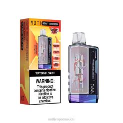 MOTI Beast Pro vaporizador desechable (5%, 10000 inhalaciones) hielo de sandia V02Z52 MOTI Vape Mexico City