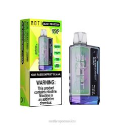 MOTI Beast Pro vaporizador desechable (5%, 10000 inhalaciones) kiwi maracuyá guayaba V02Z46 MOTI Vape Precio