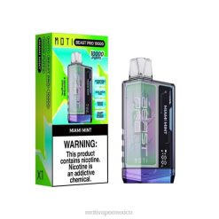 MOTI Beast Pro vaporizador desechable (5%, 10000 inhalaciones) menta de miami V02Z48 MOTI Vape Desechable