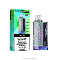 MOTI Beast Pro vaporizador desechable (5%, 10000 inhalaciones) menta fresca V02Z44 Vaper MOTI Precio