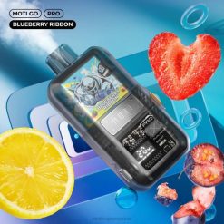 MOTI Go Pro vaporizador desechable (5%, 12000 inhalaciones) cinta de arándanos V02Z14 Vaper MOTI Precio
