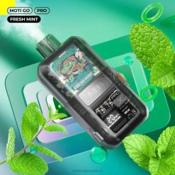 MOTI Go Pro vaporizador desechable (5%, 12000 inhalaciones) menta fresca V02Z16 MOTI Vape Precio