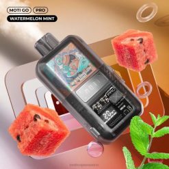 MOTI Go Pro vaporizador desechable (5%, 12000 inhalaciones) sandia menta V02Z25 MOTI Piin Precio México