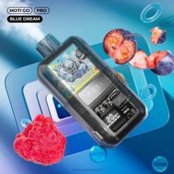 MOTI Go Pro vaporizador desechable (5%, 12000 inhalaciones) sueño azul V02Z13 MOTI Precio México