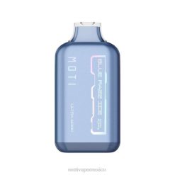 MOTI Ultra vaporizador desechable (5%, 6000 inhalaciones) hielo azul V02Z27 MOTI Vape Review
