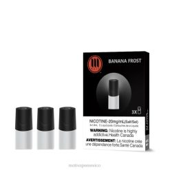 MOTI vainas clásicas helada de plátano V02Z107 MOTI Vape Review